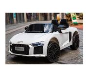 Azeno Audi R8 valkoinen 12V Sähköauto lapselle 000442