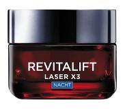 L'Oréal Revitalift Laser X3 Night Cream 50 ml - Yövoide Luxplusista