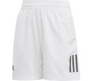 Adidas Boys Club 3-Stripes Shortsit, White 116