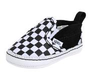 Vans Lapsi - Slip-On Checkerboard Crib Shoes Black/White - 19 (UK 3.5, US 4) - Black