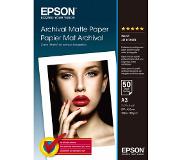 Epson Paper/Archival Matte A3 189gm2 50sh