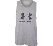 Under Armour Sportstyle Logo Sleeveless T-shirt Hopeinen L Mies
