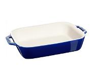 Staub Suorakulmainen uuninkestävä vuoka 27 x 20 cm, sininen