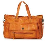 Pieces Totally Royal Leather Bag Ruskea