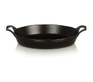 Staub Large Oval Dish Black - Uunivuoat Musta - 1302923