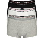 Tommy Hilfiger Low Rise Boxer 3 Units Valkoinen,Musta,Harmaa 2XL Mies