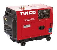 Timco SE5000SDG 5kVA, 230V diesel generaattori