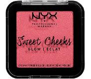 NYX Sweet Cheeks Creamy Powder Blush Glowy, Day Dream