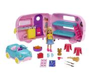 Mattel Club Chealsea Camper Doll Monivärinen
