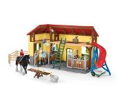 Schleich - Play Set With Stables - 3+ years - White