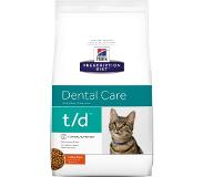 Hill's Pet Nutrition Hill's Feline t/d Dental Care Dry 1,5 kg
