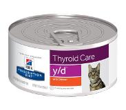 Hill's Pet Nutrition Hill's Feline y/d Thyroid Care Wet 24 x 156 g