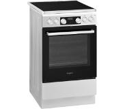 Whirlpool WS5V8CHW/N -keraaminen liesi, valkoinen