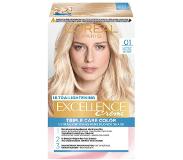 L'Oréal Excellence 01 Lightest Natural Blonde 1 kpl - Hiusväri Luxplusista
