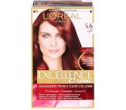 L'Oréal Excellence Creme Hair Color 5.6 Rich Auburn 1 kpl - Hiusväri Luxplusista