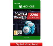 Xbox EA SPORTS UFC 3 ULTIMATE TEAM 2200 UFC POINTS - XOne