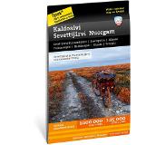 Calazo Kaldoaivi Sevettijärvi Nuorgam tunturikartta 1:100 000+1:25 000