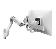 Ergotron HX Dual Monitor Wall Mount Arm white
