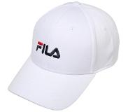 FILA 6 Panel Linear Logo Cap Valkoinen Mies