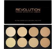 Makeup Revolution Ultra Cover and Concealer Palette Light