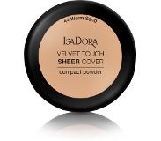 IsaDora Velvet Touch Sheer Cover Compact Powder 44 Warm Sand