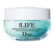 Dior Hydralife Fresh Hydration Cream 50ml 50 ml Blue