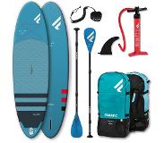 Fanatic Fly Air/Pure SUP Package 10'4" Inflatable SUP with Paddle and Pump, turkoosi 2022 SUP-lauta