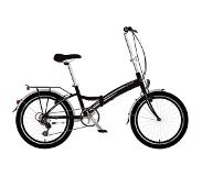 Talamex Mk Iv Folding Bike Musta
