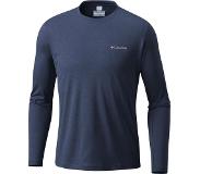 Columbia Zero Rules Long Sleeve T-shirt Sininen 2XL Mies