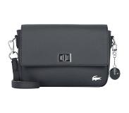 Lacoste Daily Classic Coated Pique Canvas Clasp Shoulder Musta