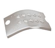 T4TUNE moottorin suojapanssari hopea, minarelli am6 - aprilia/mbk/mh/yamaha