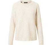 Selected Lulu O Neck Sweater Beige 2XL Nainen