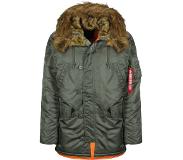 Alpha industries N-3b Vf59 Coat Vihreä M Mies