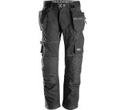 Snickers Workwear Snickers 6902 FlexiWork+ mustat riipputaskuhousut