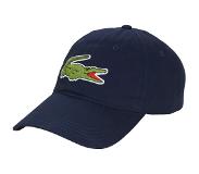 Lacoste Contrast Strap And Oversized Crocodile Cotton Cap Sininen TU Mies