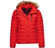Superdry Classic Faux Fur Fuji Jacket Punainen S Nainen
