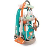 Smoby Cleaning Trolley - puhdistussarja imurilla 9 osaa, 7600330309