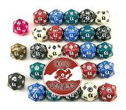 Wizards of the Coast Spindown Lifecounter Bundle, Dice D20, (Varying colors) 10ct