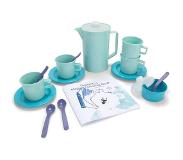 Dantoy - Thorbjorn Coffee Set with Coloring Book - 24+ months - Blue