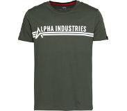 Alpha industries Industries Short Sleeve T-shirt Vihreä 3XL Mies