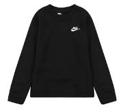 Nike French Terry Crew Long Sleeve T-shirt Musta 10-12 Years Poika