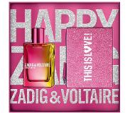 Zadig & Voltaire This Is Love For Her 50ml Eau De Parfum Gift Set