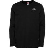 The North Face - L/S Easy Tee - Longsleeve XL, musta
