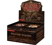 Legend Story Studios Flesh and Blood TCG Welcome to Rathe Unlimited Booster Display
