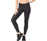 2XU Light Speed Mid-Rise Comp Tights, Black/ Black Reflective, Lt, Kompressiotrikoot Naiset
