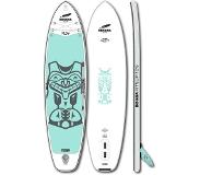 Indiana SUP 10'6 Fit Inflatable SUP Board, valkoinen/musta 2022 SUP-lauta