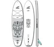 Indiana SUP 10'6 Allround Inflatable SUP Board, valkoinen/musta 2022 SUP-lauta