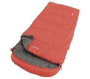 Outwell Campion Lux -1ºc Sleeping Bag Punainen Long / Left Zipper