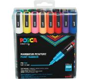 Posca - PC3M - Fine Tip Pen, 16 pc