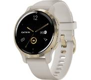 Garmin VENU 2S 40 MM ÄLYKELLO VAALEA HIEKKA/VAALEA, KULTA